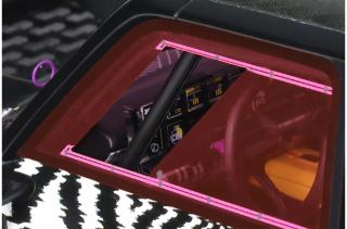 RENAULT 5 TURBO 3E BLACK MATTE 2022 OttO mobile 1:18 Resinemodell (Türen, Motorhaube... nicht zu öffnen!)